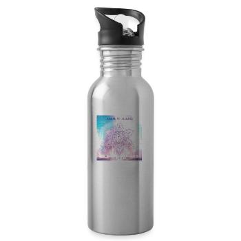 Temple of Healing - 20 oz Water Bottle - silver - Right