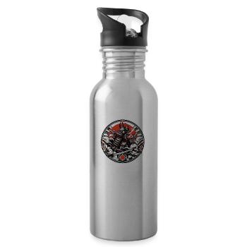 Samurai 2 - 20 oz Water Bottle - silver - Right