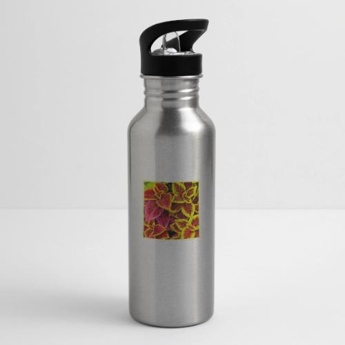 Coleus Leaf Burst Design - 20 oz Water Bottle