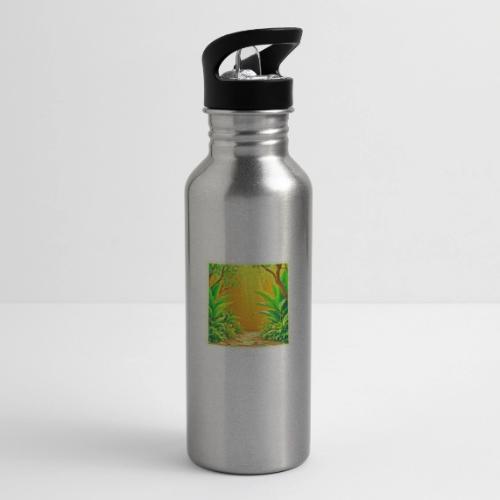 Sunny Nature Path Art - 20 oz Water Bottle