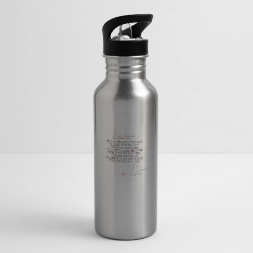 Daily Reminders 1 - 20 oz Water Bottle