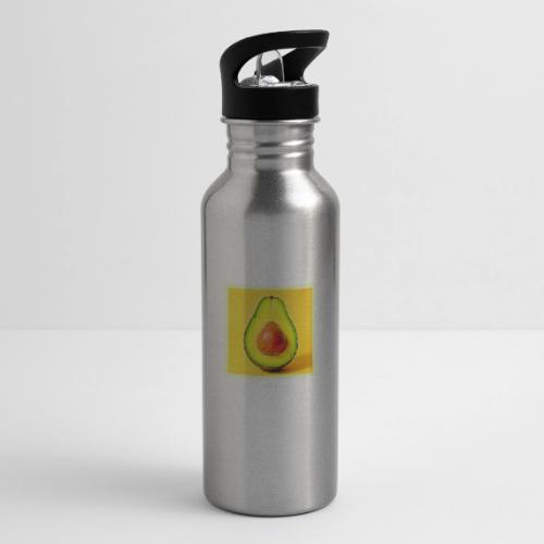 The Beauty of a Healthy Avocado Design - 20 oz Water Bottle