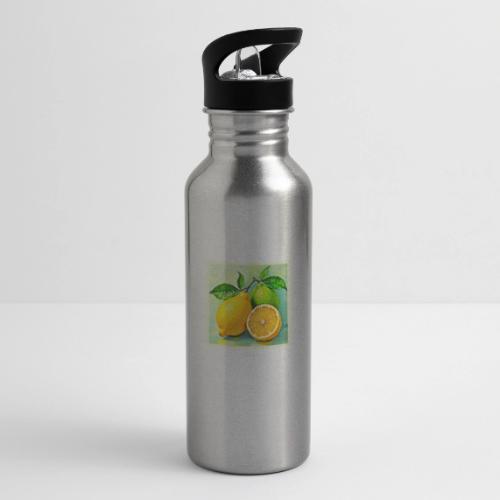 Zesty Citrus Burst of Sunshine Design - 20 oz Water Bottle