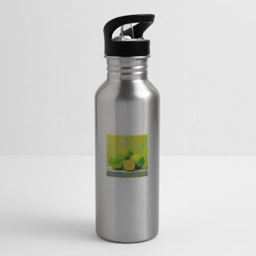 Limes' Bright Summer Pop Design - 20 oz Water Bottle