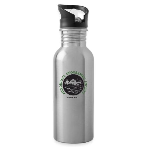 Adirondack Geographic Society Logo - 20 oz Water Bottle