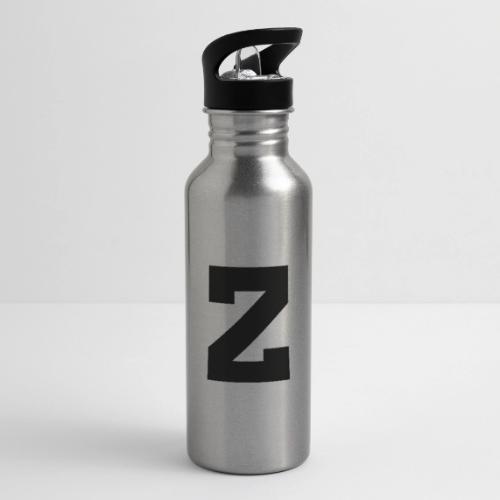 Varsity Letter Z Athletic Font Design - 20 oz Water Bottle