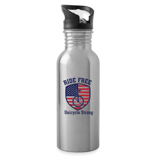 Ride Free Uni Strong - 20 oz Water Bottle