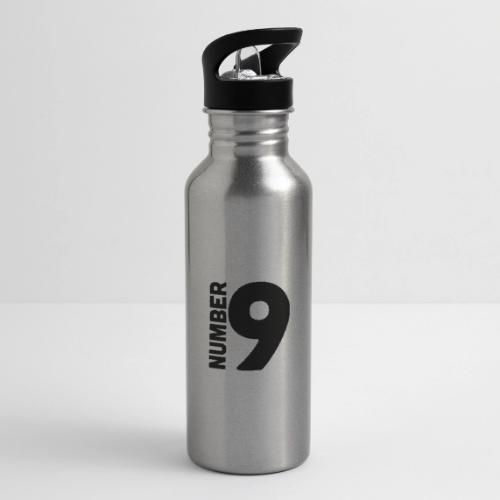 Steak Number 9 Logo - 20 oz Water Bottle