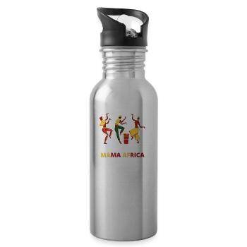 MAMA AFRICA - 20 oz Water Bottle - silver - Right