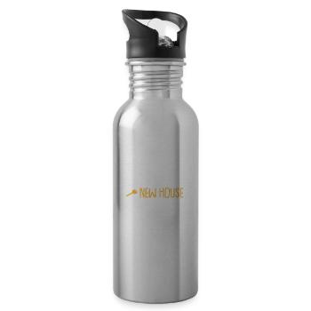 House Homeowner House - 20 oz Water Bottle - silver - Right