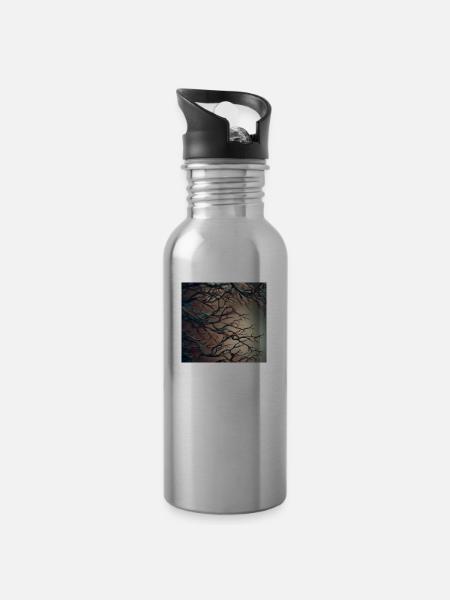 Wonderful branches - 20 oz Water Bottle - silver