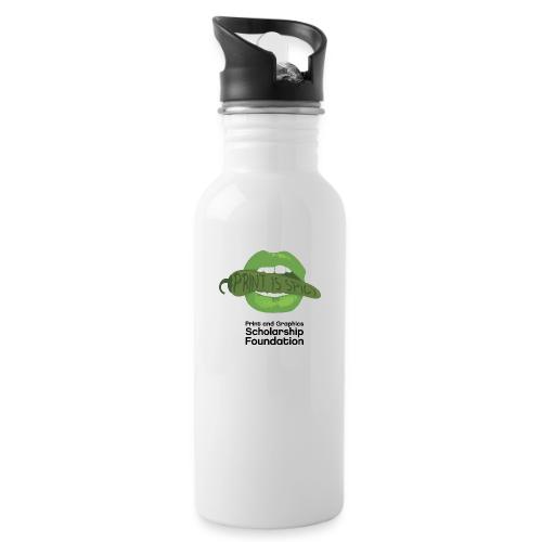 2024 T-Shirt Contest College Winner Print is Spicy - 20 oz Water Bottle