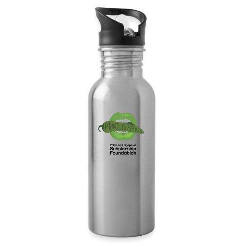 2024 T-Shirt Contest College Winner Print is Spicy - 20 oz Water Bottle