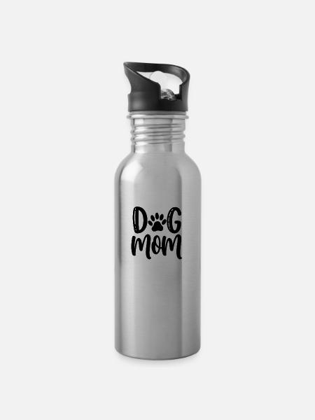 Pawfect Mom - 20 oz Water Bottle - silver
