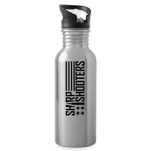 sharp shooterswhite - Water Bottle