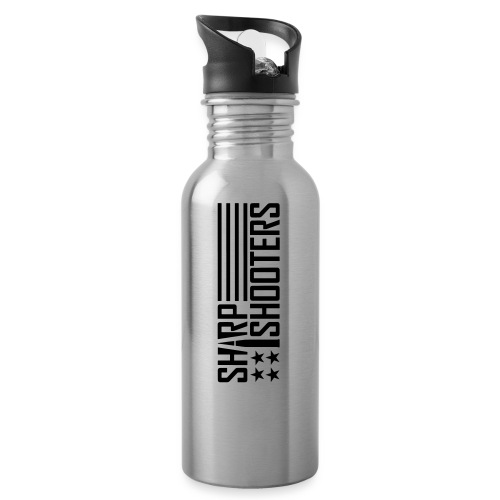sharp shooterswhite - Water Bottle