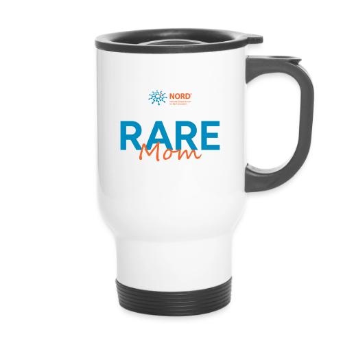 Rare Mom - 14 oz Travel Mug with Handle