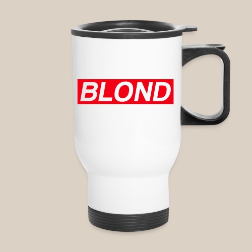 Blond - 14 oz Travel Mug with Handle