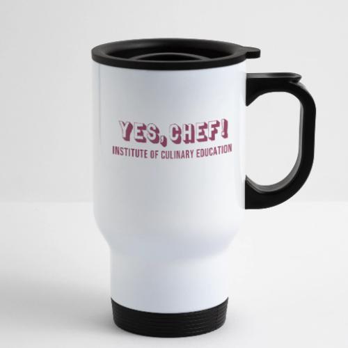 Yes, Chef! - 14 oz Travel Mug with Handle