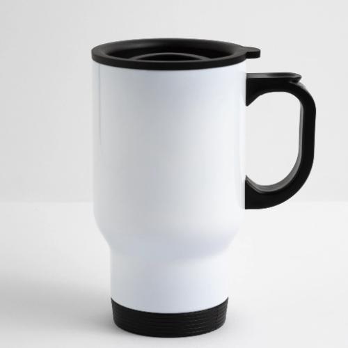 D'Angelo Logo - 14 oz Travel Mug with Handle