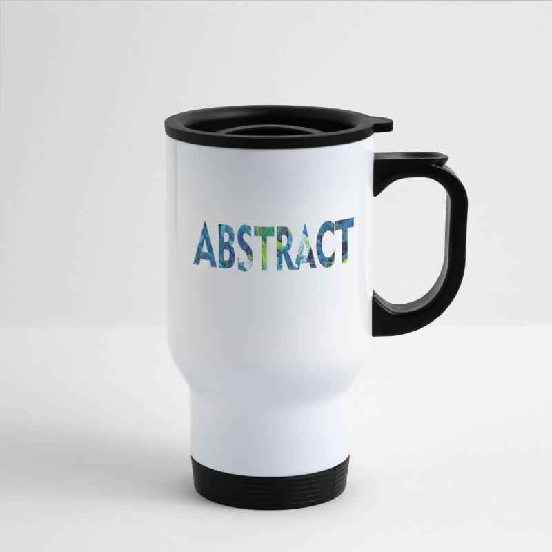 Abstract Design Logo Abstract' Travel Mug | Spreadshirt
