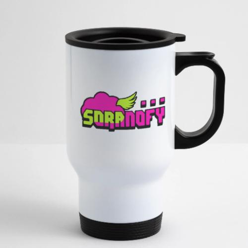 SORANOFY NY - 14 oz Travel Mug with Handle