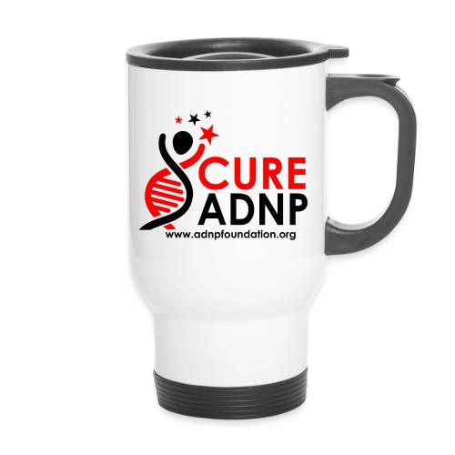 ADNP KRF NEW LOGO no shadow - 14 oz Travel Mug with Handle