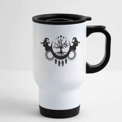 Witch's Tree of Life - 14 oz Travel Mug with Handle