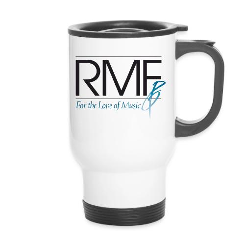 RMF Logo Color - 14 oz Travel Mug with Handle