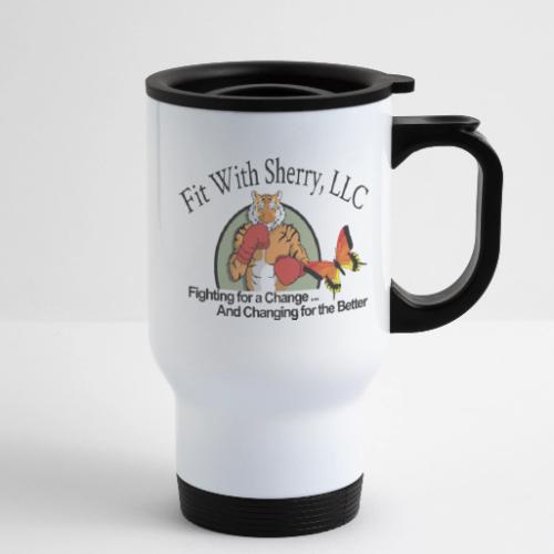 Logo in PNG format - 14 oz Travel Mug with Handle