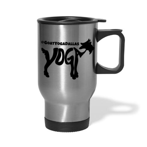 Goat Yoga Dallas - Travel Mug with Handle