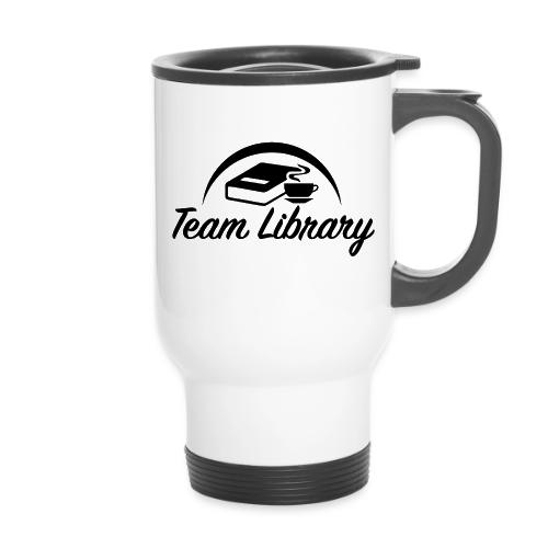 Team Library - 14 oz Travel Mug with Handle