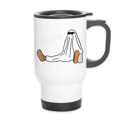 Ghost design - 14 oz Travel Mug with Handle