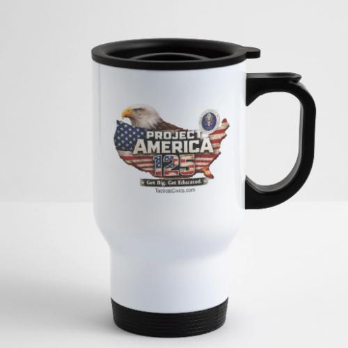 Get Big. Get Educated. Collection - 14 oz Travel Mug with Handle