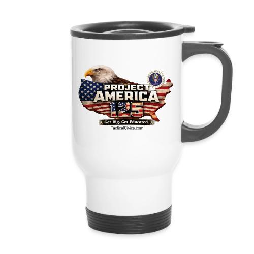 Get Big. Get Educated. Collection - 14 oz Travel Mug with Handle
