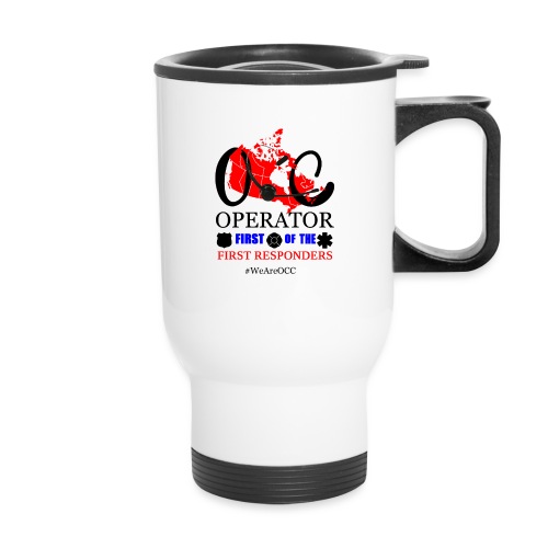 We Are OCC Plus Size - 14 oz Travel Mug with Handle