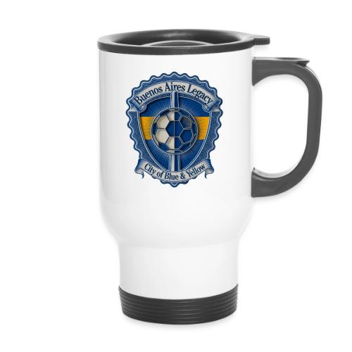 Buenos Aires Legacy T Shirt, Soccer City Pride Gif - 14 oz Travel Mug with Handle