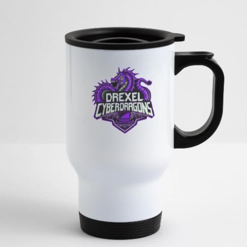 Purple Team - 14 oz Travel Mug with Handle