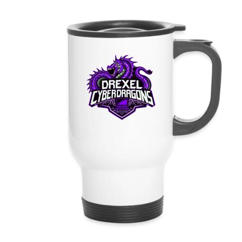 Purple Team - 14 oz Travel Mug with Handle