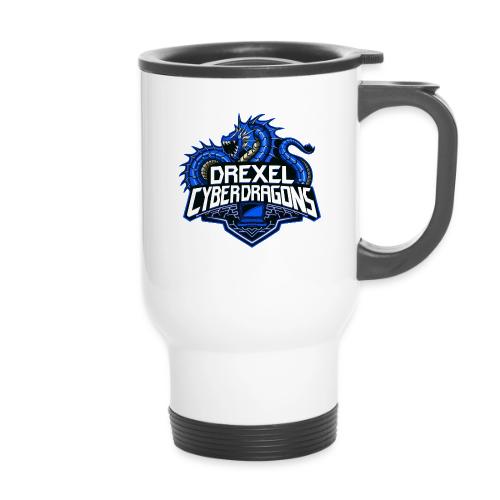 Blue Team - 14 oz Travel Mug with Handle