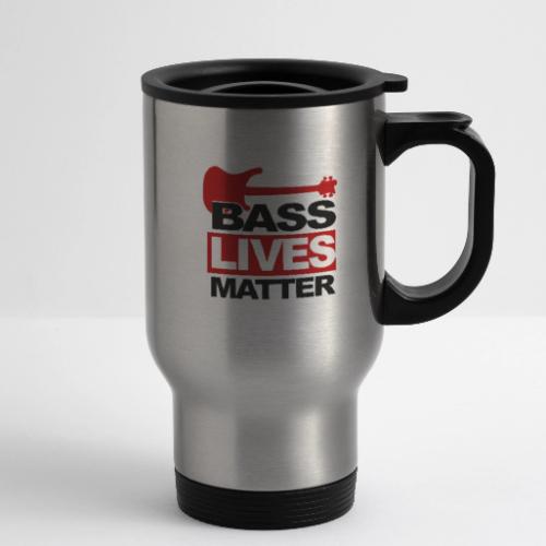BASS LIVES MATTER - 14 oz Travel Mug with Handle