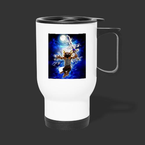 Axolotyl 2B Toon - Travel Mug with Handle