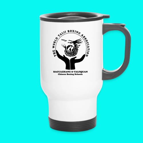 WTBA Black - 14 oz Travel Mug with Handle