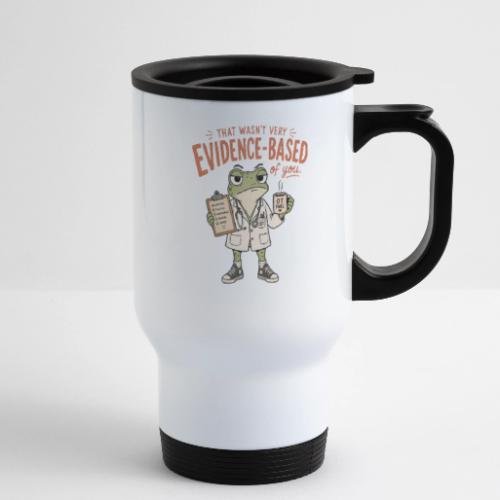 Frog Doctor - 14 oz Travel Mug with Handle