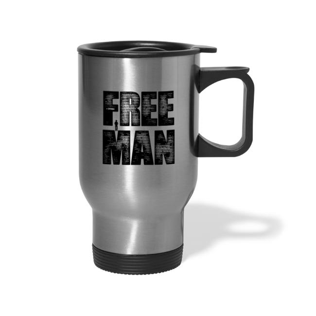 FREE MAN - Black Graphic