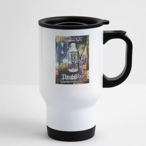 Thuggizzle Appalachian Mountain Spring Water Merch - 14 oz Travel Mug with Handle