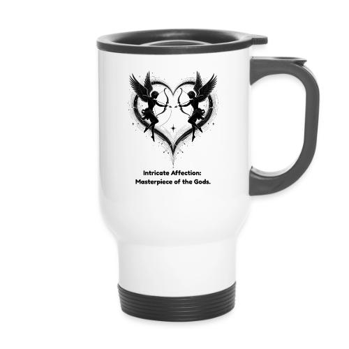 Intricate Affection T-Shirt - 14 oz Travel Mug with Handle