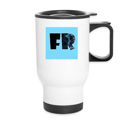 Fanthedog Robloxian - 14 oz Travel Mug with Handle