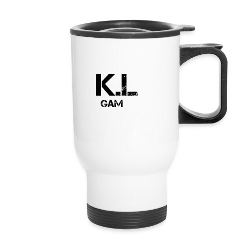 KL GAMING - 14 oz Travel Mug with Handle