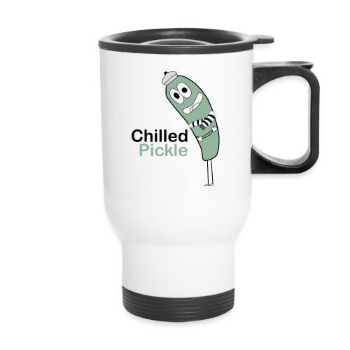 Chilled Pickel - 14 oz Travel Mug with Handle